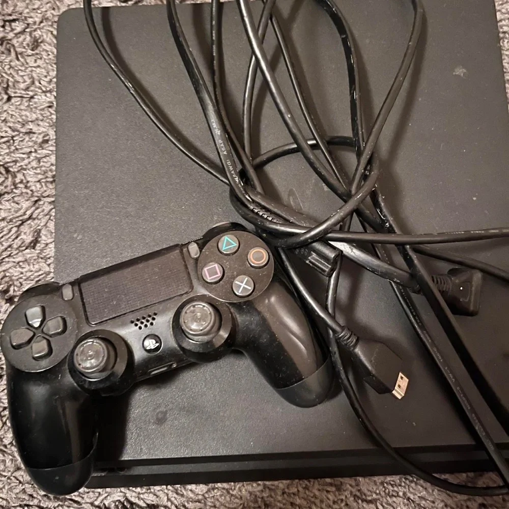 Sony Gaming Console with Controller - Black